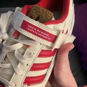 Adidas limited edition Home Alone sneakers